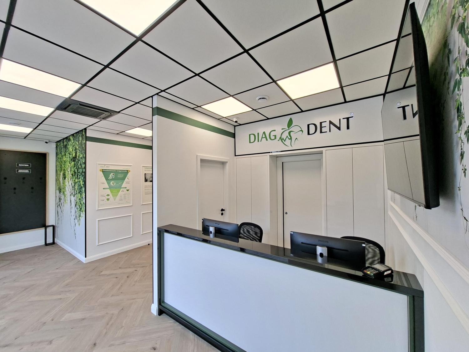 Recepcja pracowni Diagdent Gdańsk
